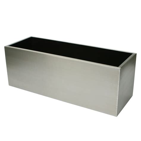 maineville metal planter box|Metal Rectangular Planter Box, Galvanized Steel Tall Planters for .